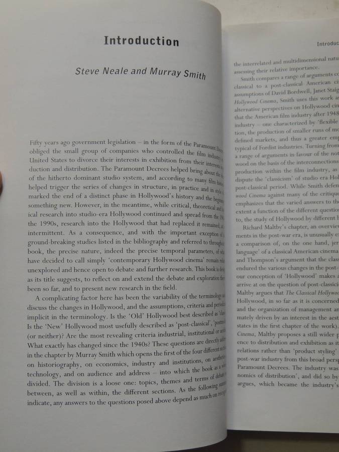 Contemporary Hollywood Cinema- ed Steve Neale & Murray Smith