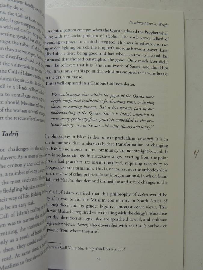 Punching Above Its Weight: The Story Of The Call Of Islam - Adli Jacobs