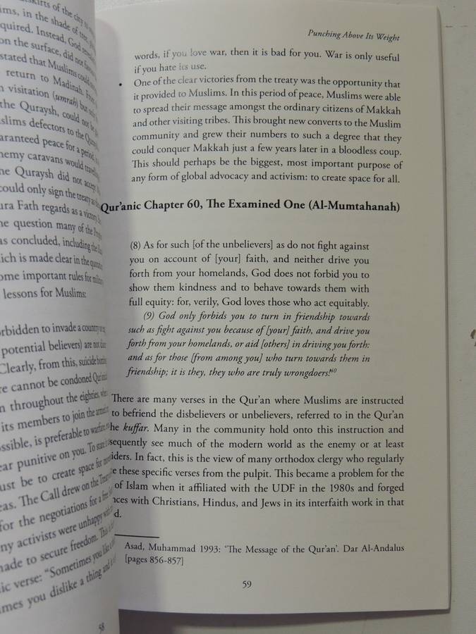 Punching Above Its Weight: The Story Of The Call Of Islam - Adli Jacobs