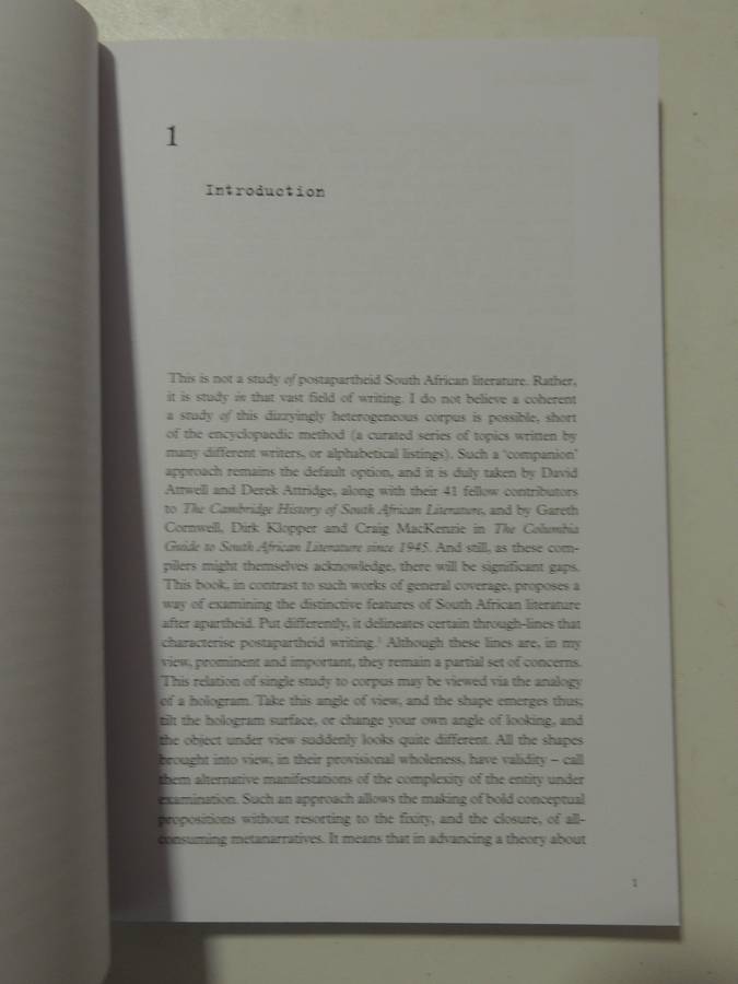 Losing The Plot: Crime, Reality And Fiction In Postapartheid Writing- Leon De Kock