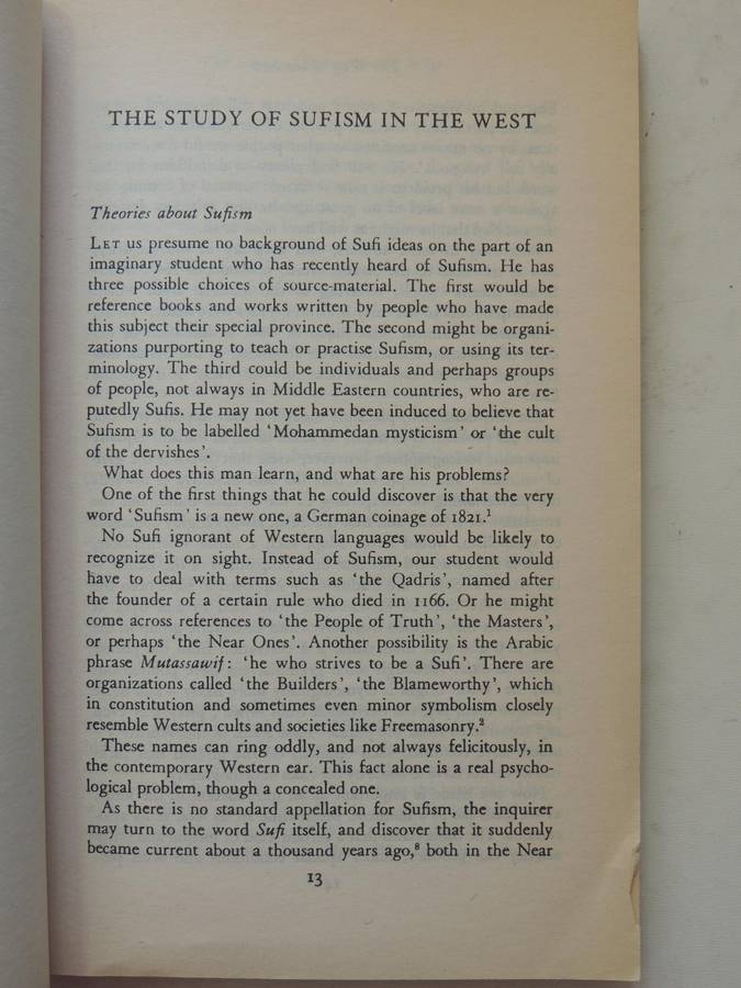 The Way Of The Sufi- Idries Shah