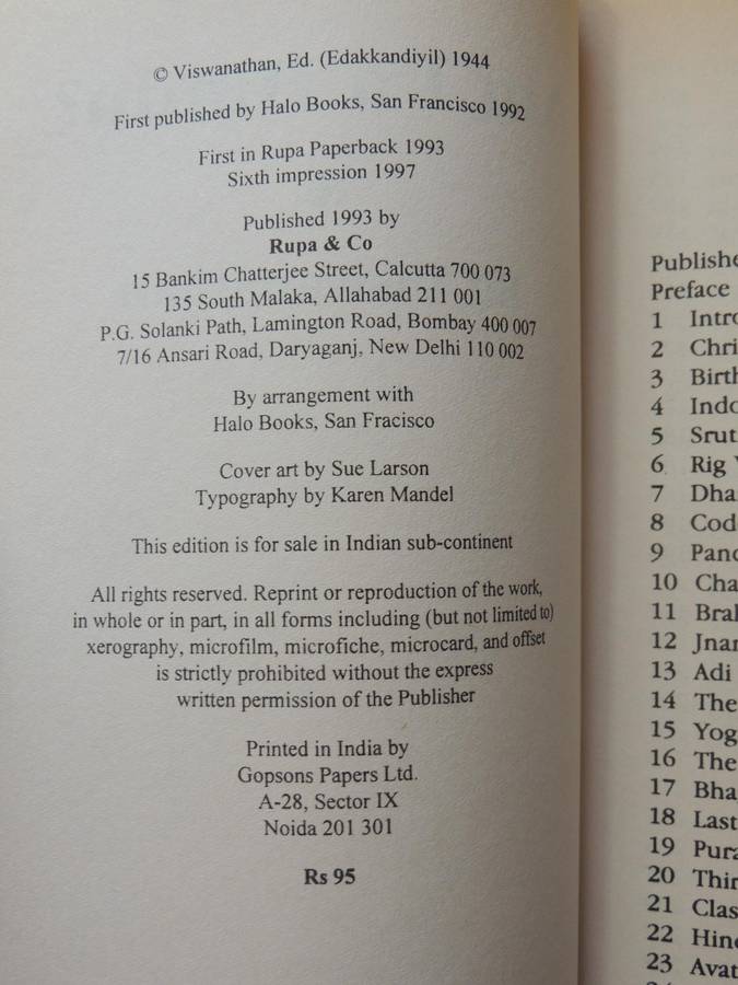 Am I A Hindu?: The Hinduism Primer - Ed Viswanathan