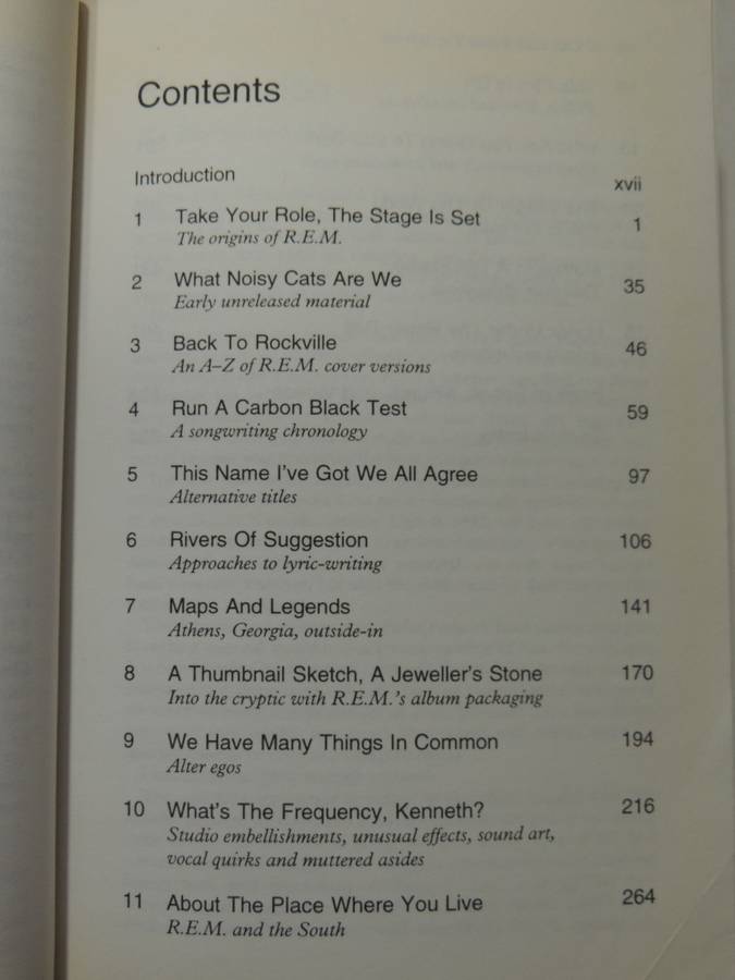 It Crawled From The South: An R.E.M. Companion- Marcus Gray