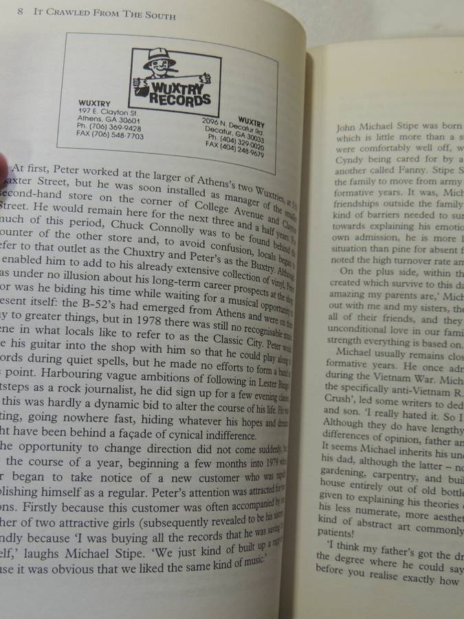 It Crawled From The South: An R.E.M. Companion- Marcus Gray
