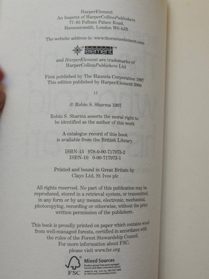 The Monk Who Sold His Ferrari  - Robin S. Sharma