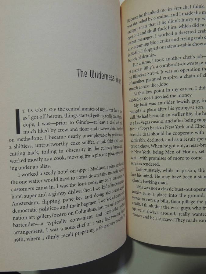 Kitchen Confidential: Adventures In The Culinary Underbelly - Anthony Bourdain