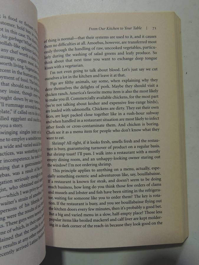 Kitchen Confidential: Adventures In The Culinary Underbelly - Anthony Bourdain