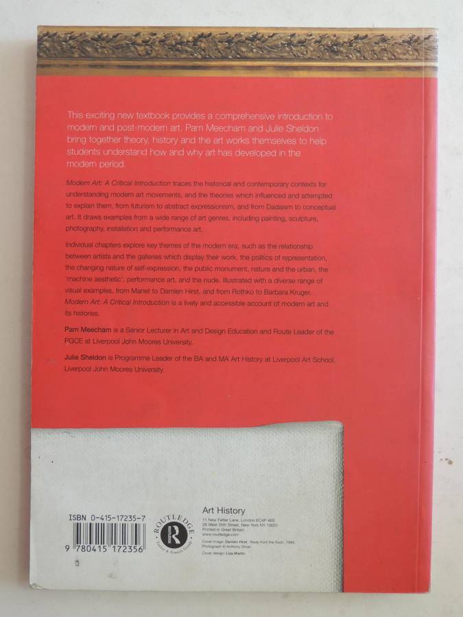 Modern Art: A Critical Introduction - Pam Meecham & Julie Sheldon