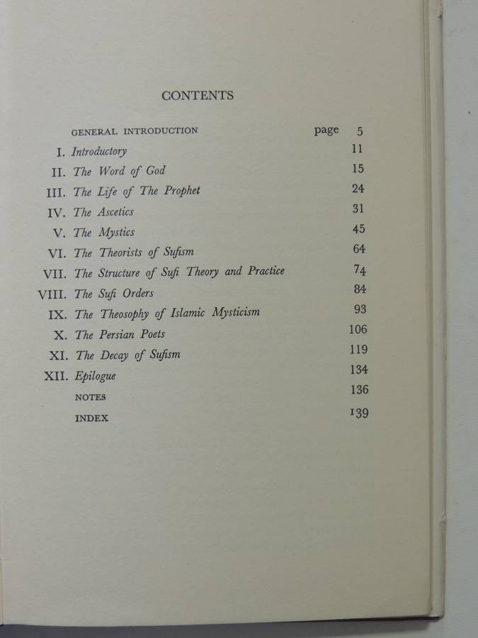 Sufism: An Account Of The Mystics Of Islam - A.J. Arberry
