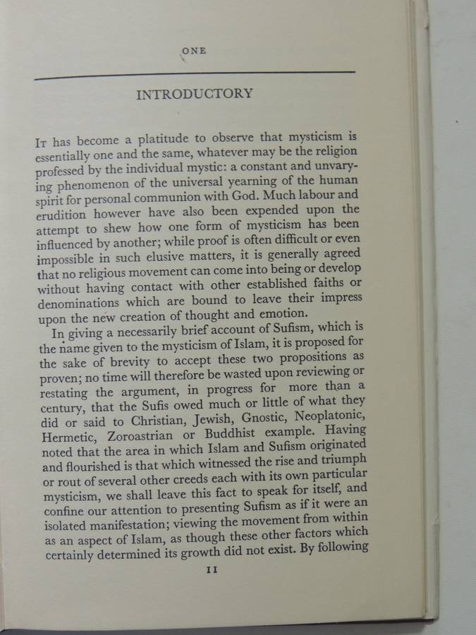 Sufism: An Account Of The Mystics Of Islam - A.J. Arberry