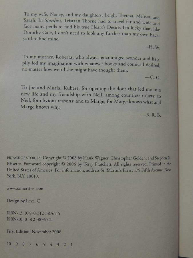 Prince of Stories: The Many Worlds of Neil Gaiman - Hank Wagner, C Golden, SR Bisette