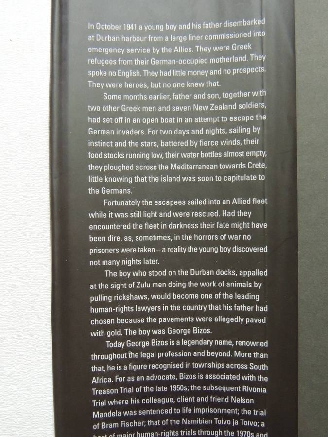 Odyssey To Freedom - George Bizos