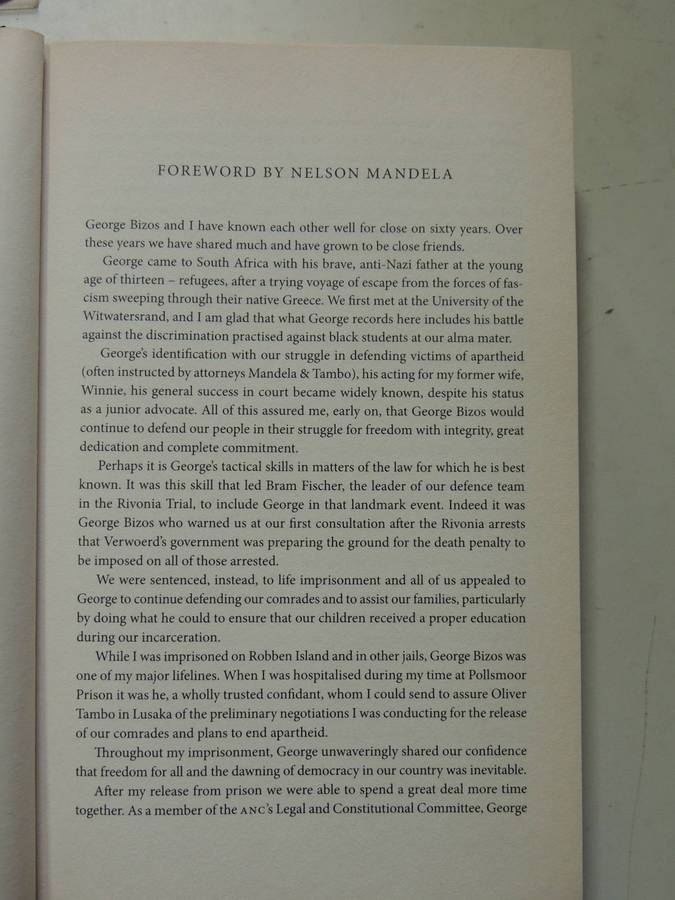 Odyssey To Freedom - George Bizos