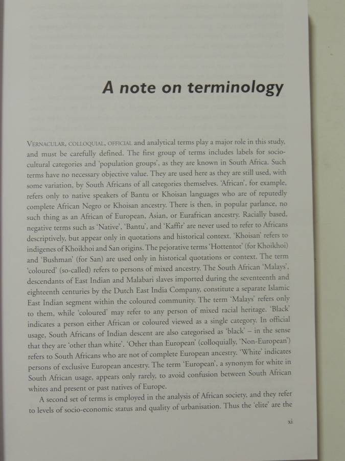 In Township Tonight!:3 Centuries Of South African Black City Music & Theatre David Coplan Inscribed