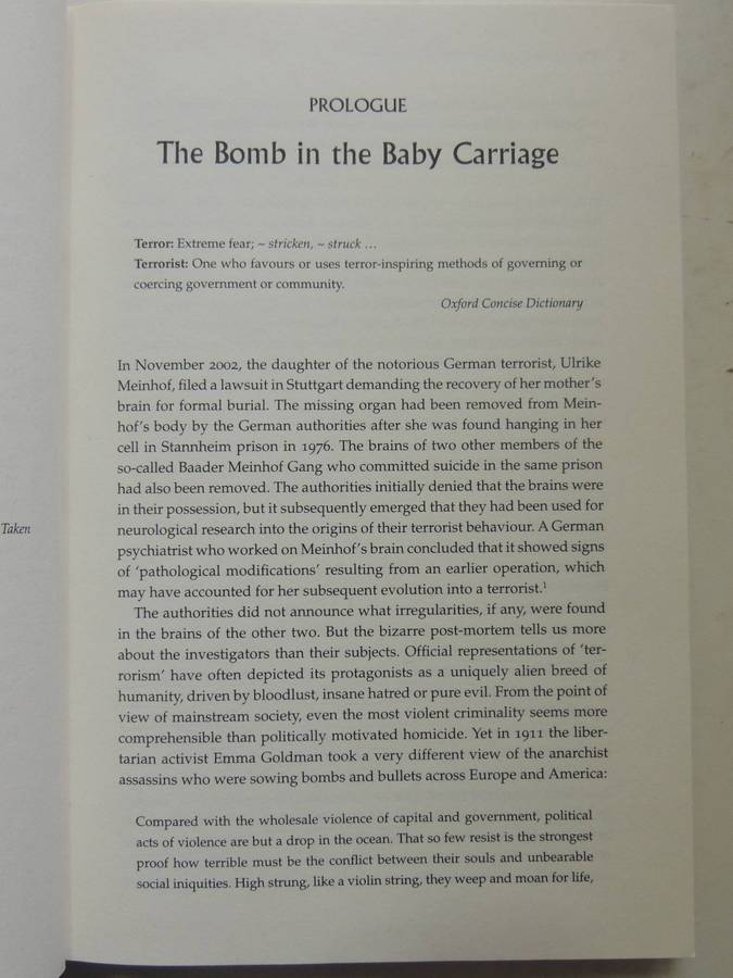 The Infernal Machine: A History Of Terrorism - Matthew Carr