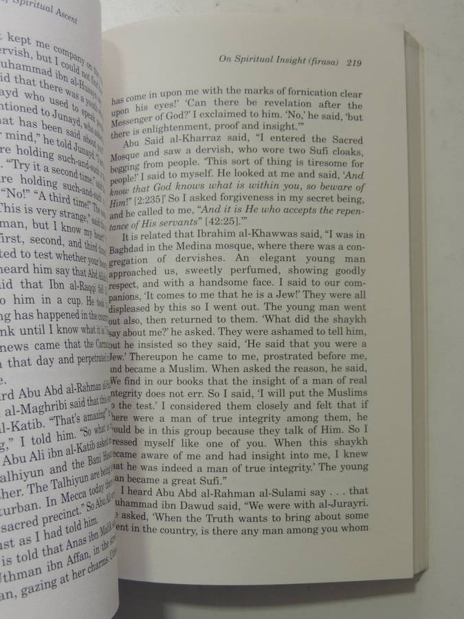 Sufi Book Of Spiritual Ascent (Al-Risala Al-Qushayriya)  - Abu'L-Qasim Al-Qushayri