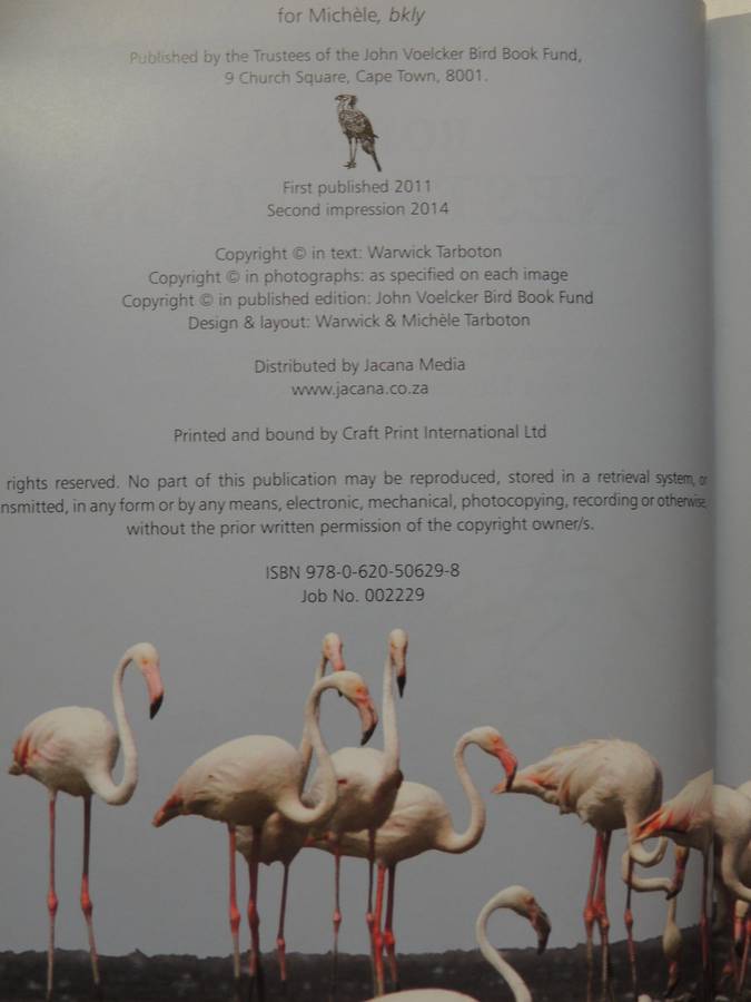 Roberts Nests & Eggs of Southern African Birds - Warwick Tarboton