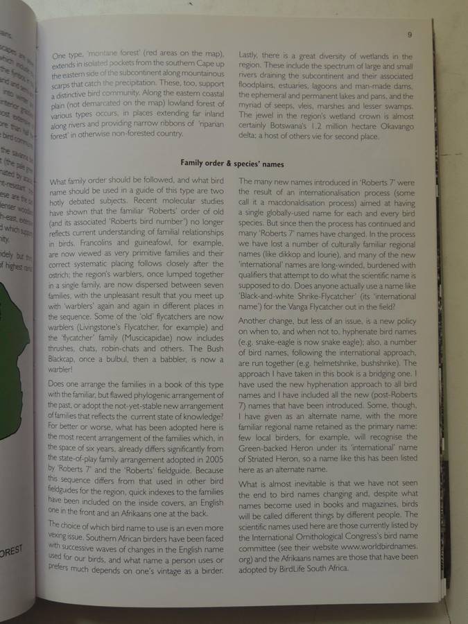 Roberts Nests & Eggs of Southern African Birds - Warwick Tarboton