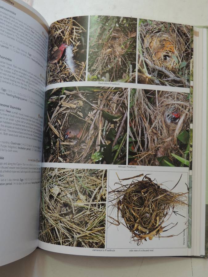 Roberts Nests & Eggs of Southern African Birds - Warwick Tarboton