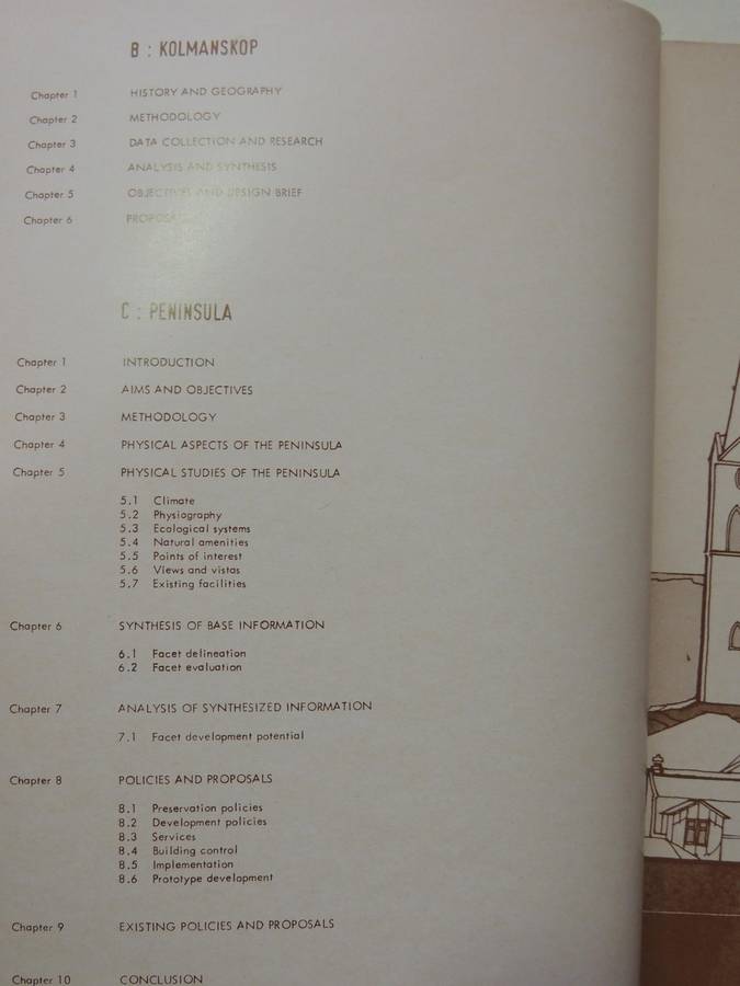 Luderitz And Environs: Conservation Study-School Of Architecture University Of Natal 1979  IN GERMAN