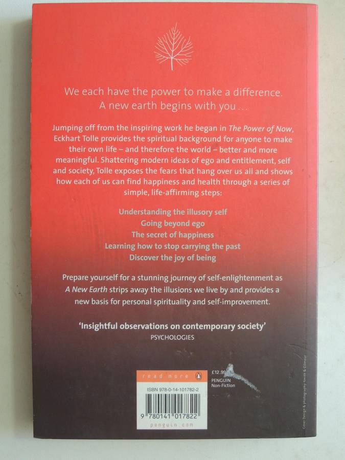 A New Earth: Awakening To Your Life's Purpose - Eckhart Tolle