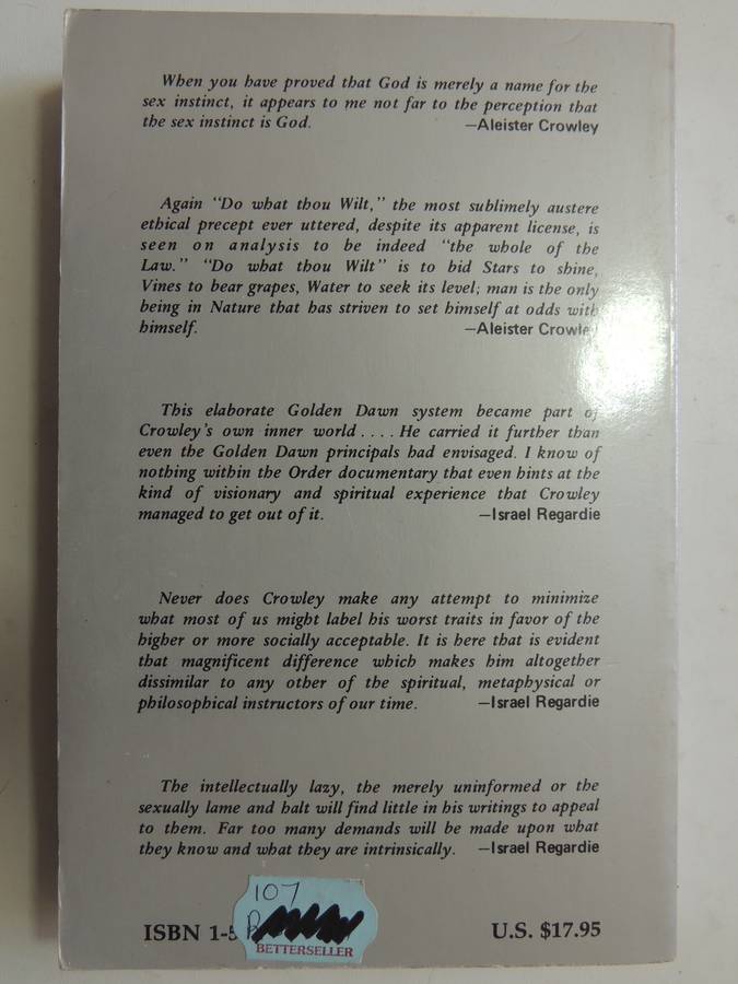 The Eye in the Triangle, An Interpretation of Aleister Crowley - Israel Regardie