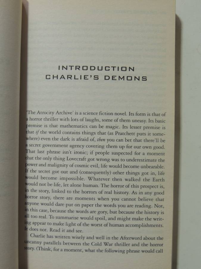 The Atrocity Archives - Charles Stross