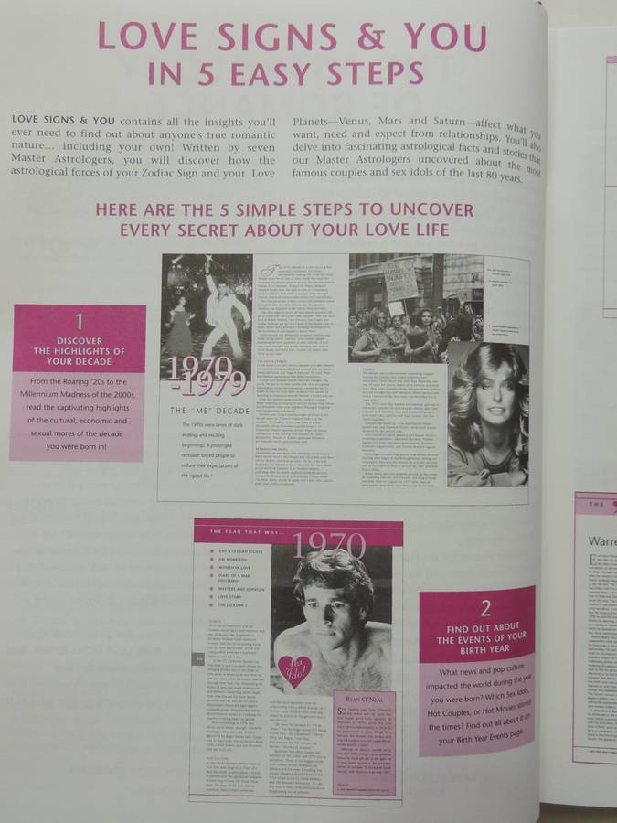Love Signs & You, the Ultimate Astrological Guide to Love, Sex & Relationships