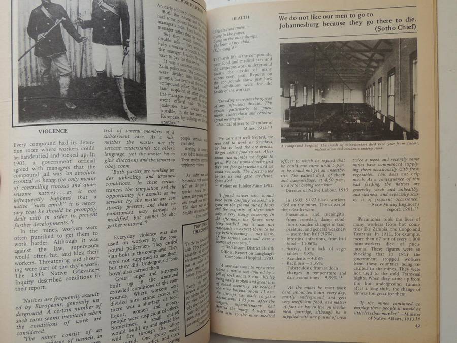 A People's History Of South Africa Vol 1: Gold And Workers 1886-1924 - Luli Callinicos