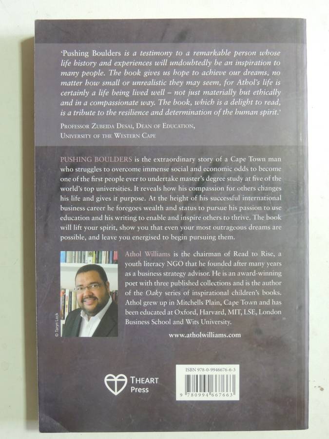 Pushing Boulders: Oppressed To Inspired - Athol Williams