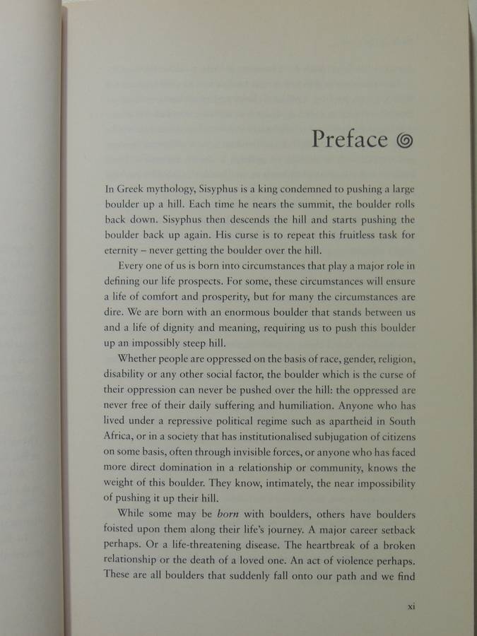 Pushing Boulders: Oppressed To Inspired - Athol Williams