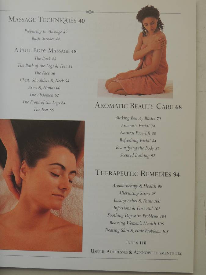 Aromatherapy Massage Book: A Practical Illustrated Guide To Massage With Essential Oils Clare Maxwel