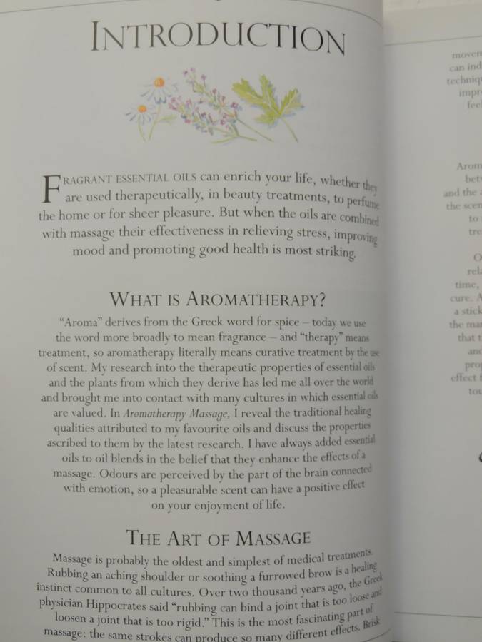 Aromatherapy Massage Book: A Practical Illustrated Guide To Massage With Essential Oils Clare Maxwel