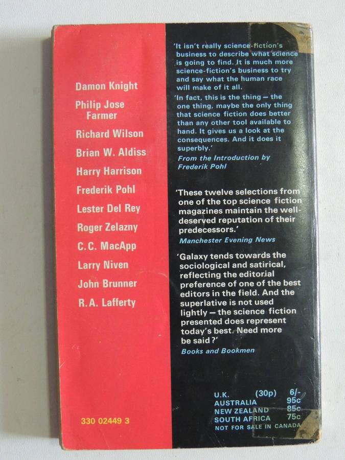 The Ninth Galaxy Reader - ed Frederik Pohl