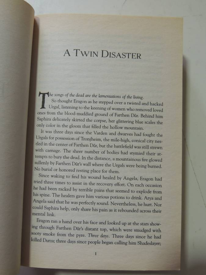 Eldest - Inheritance Series Cycle Book 2 - Christopher Paolini