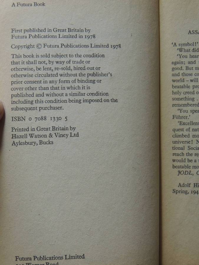 Blood MountainLeo Kessler (pseudonym of Charles Whiting)