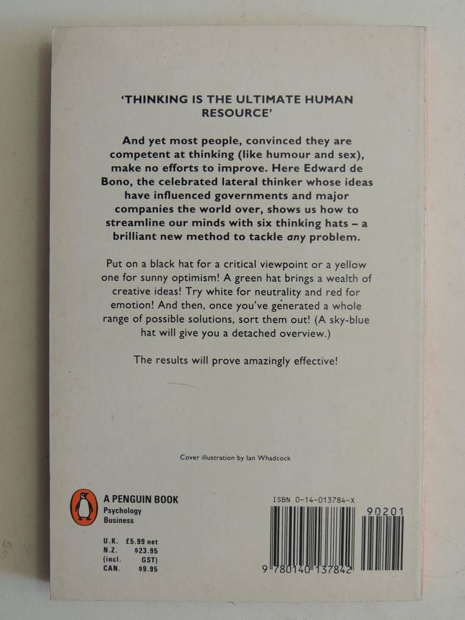 Six Thinking Hats - Edward De Bono