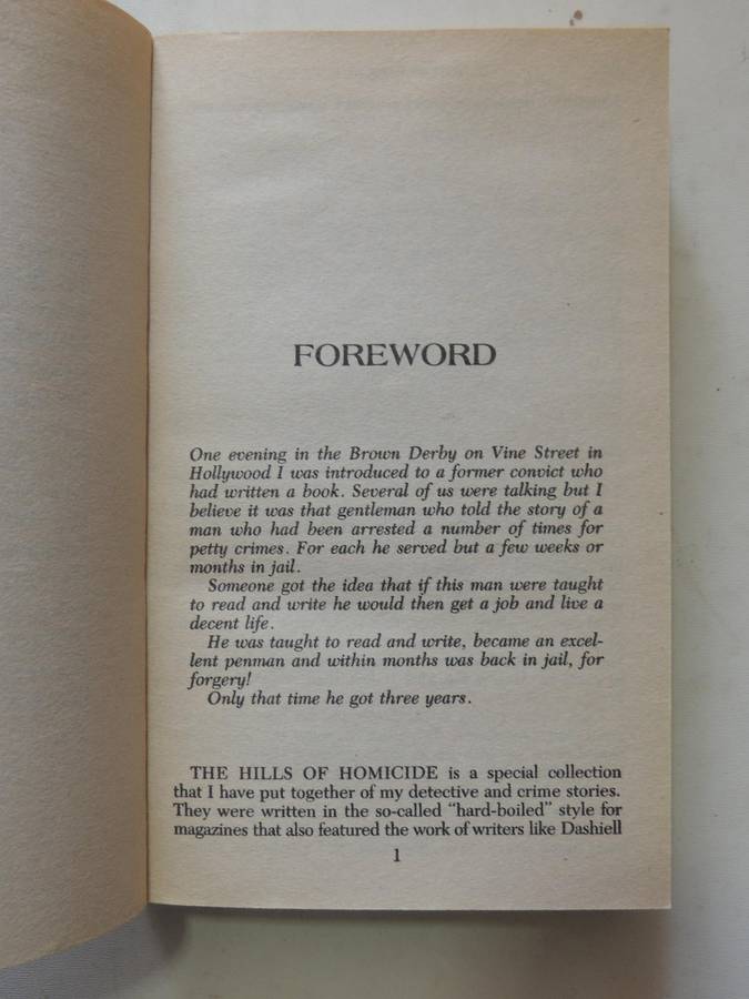 The Hills Of Homicide - Louis L'Amour