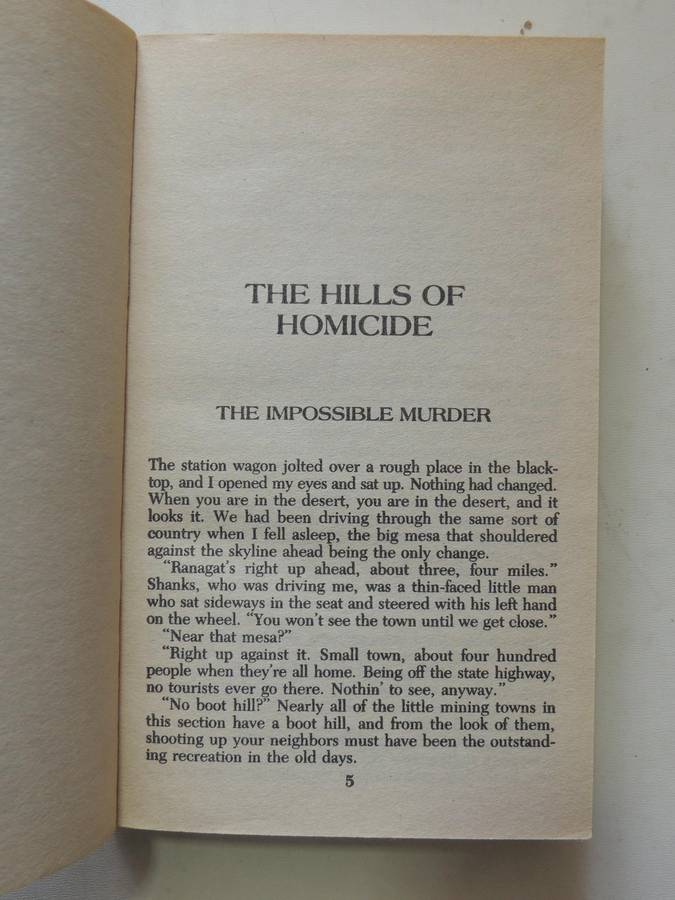 The Hills Of Homicide - Louis L'Amour