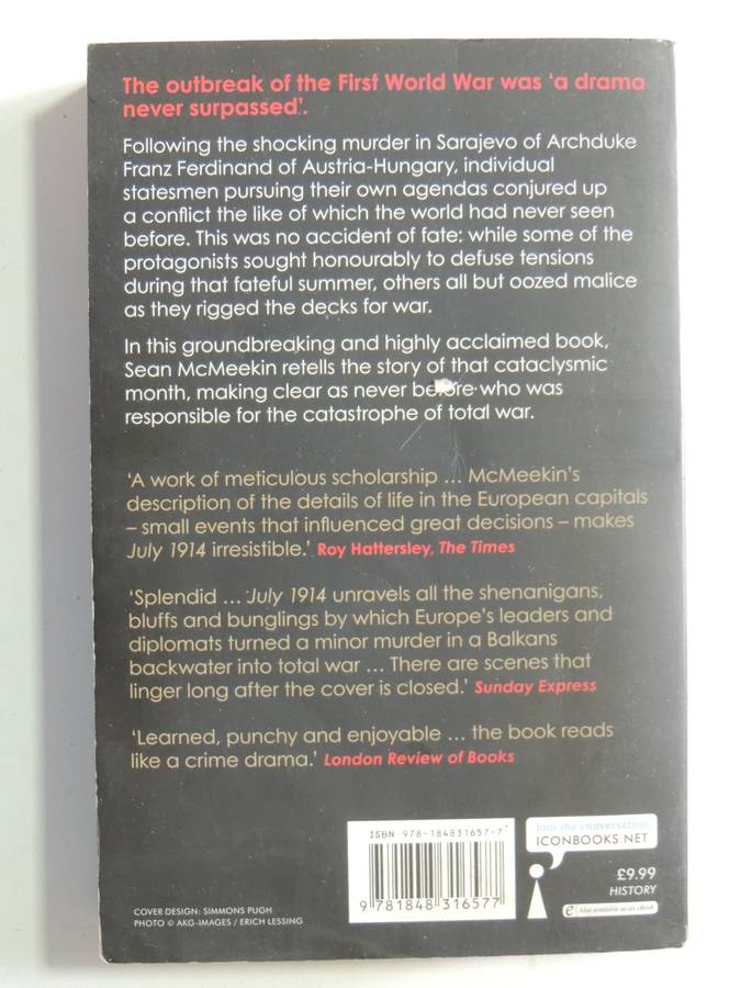 July 1914: Countdown To War - Sean McMeekin