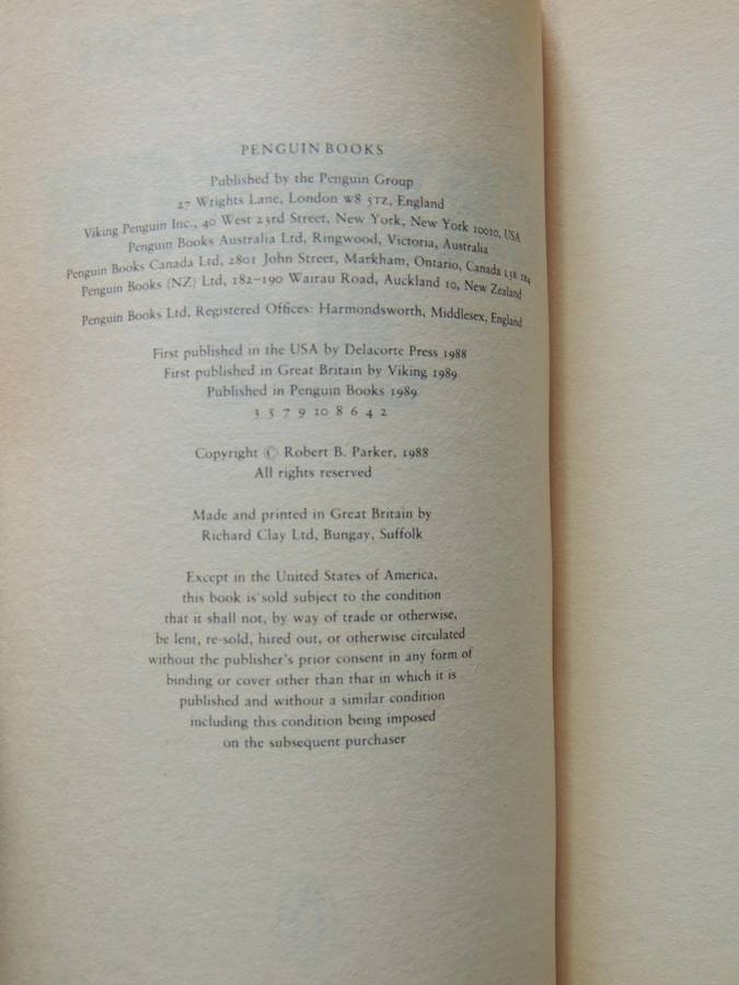 Crimson Joy - Robert B. Parker