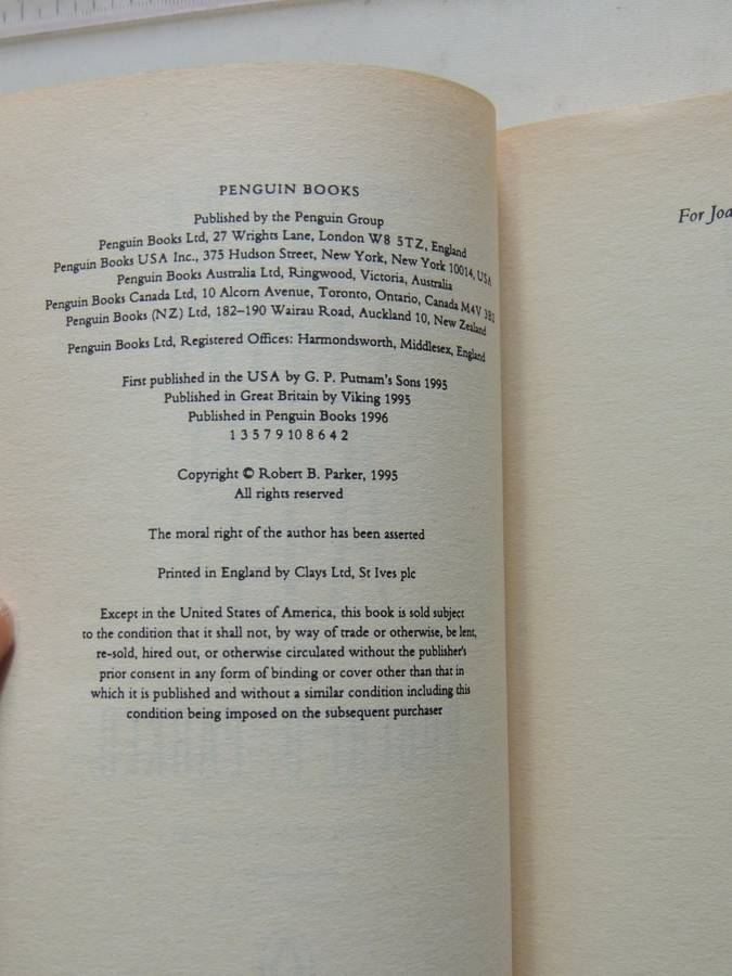 Thin Air - Robert B. Parker