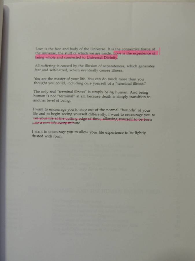 Hands of light, A Guide to Healing Through the Human Energy FieldBarbara Ann Brennan MUCH MARKING!!