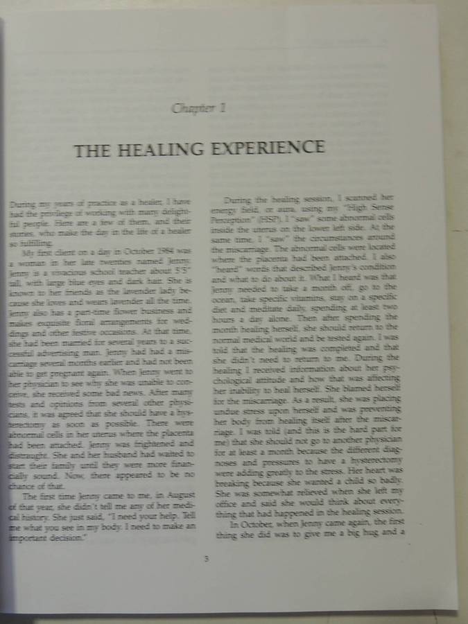 Hands of light, A Guide to Healing Through the Human Energy FieldBarbara Ann Brennan MUCH MARKING!!