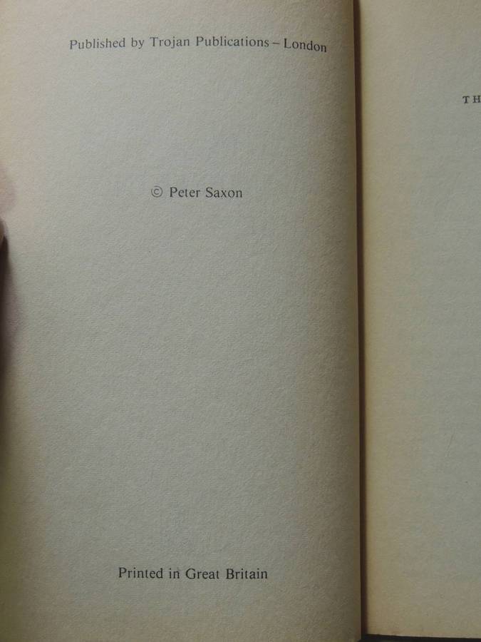 The Unfeeling Sky- Peter Saxon