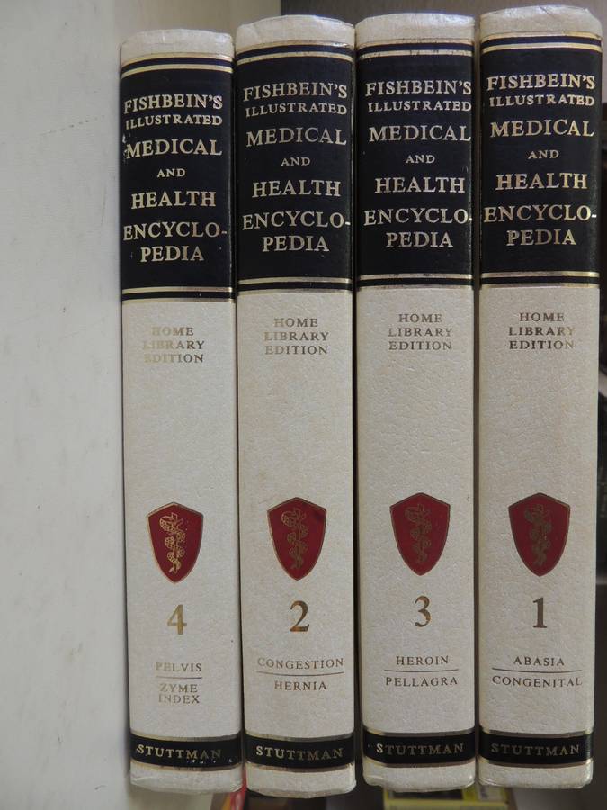 Fishbein's Medical and Health Encyclopedia  4 Volume Set, 1977