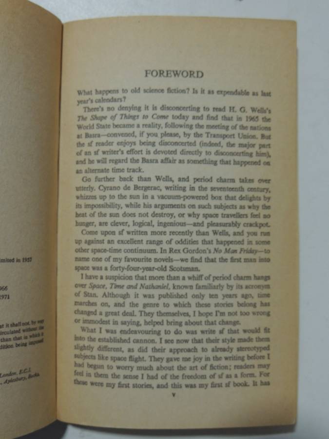 Space, Time and Nathaniel - Brian Aldiss