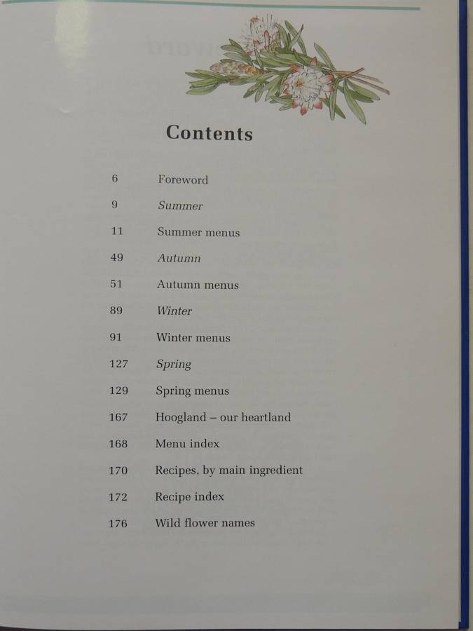 Seasonal Menus - Annette Human