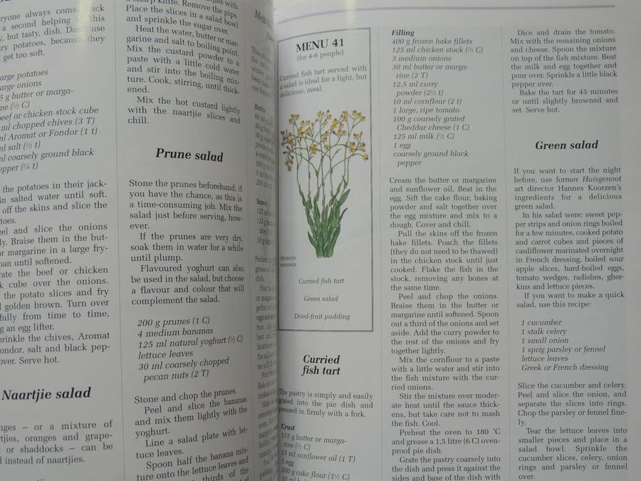 Seasonal Menus - Annette Human