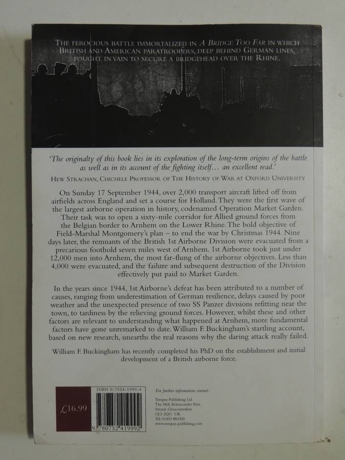 Arnheim 1944 - William F. Buckingham